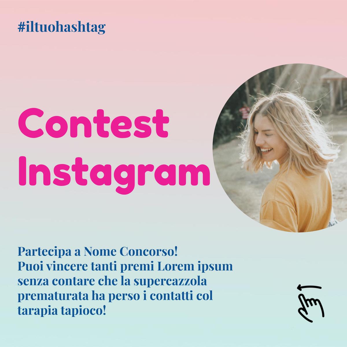 template instagram contest gallery