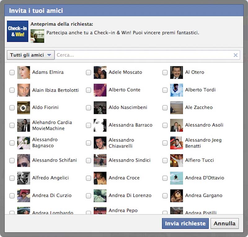 facebook login