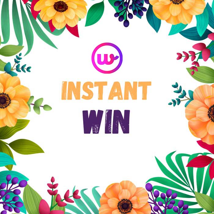 giveaway instant win webing
